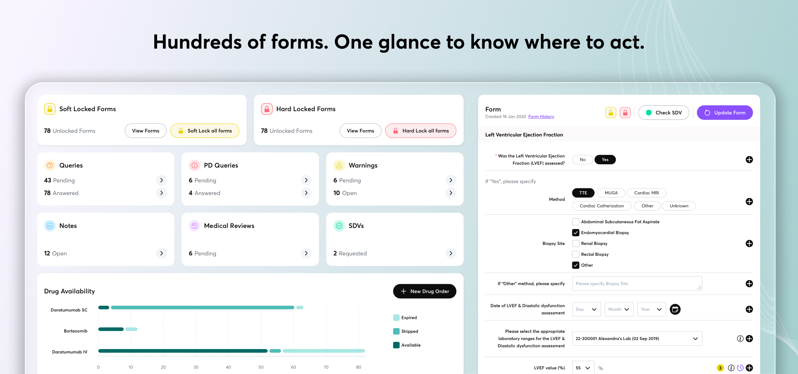 HeaDS platform interface overview